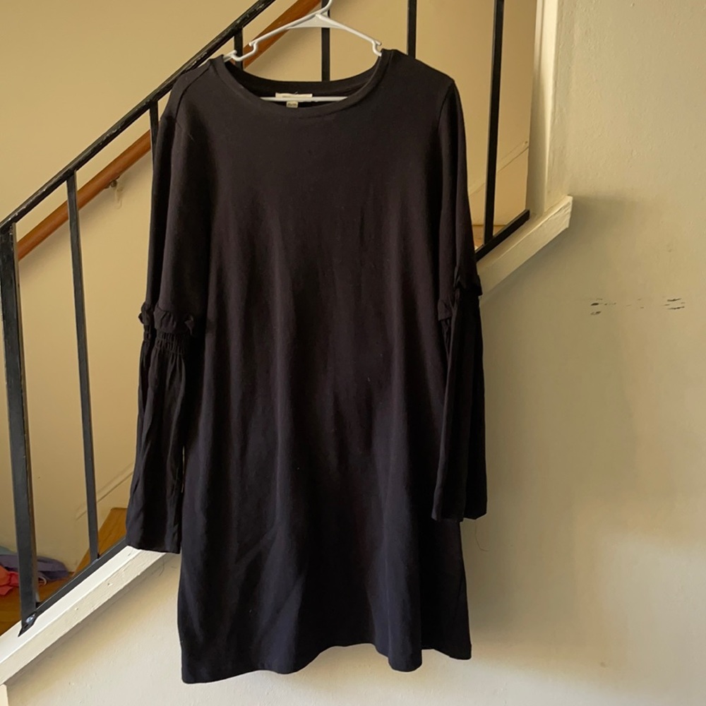 Mod style bell sleeve dress